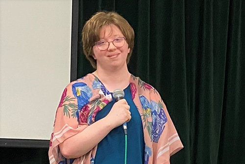 2022 Ascension Mercy Medical Center Project SEARCH graduate Isabella Izzy Jolin shares what she learned during her Project SEARCH internship.