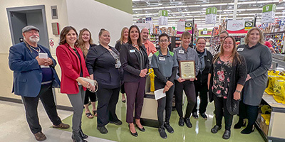 group photo of Festival Foods staff
