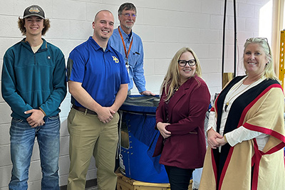 Parker Krablean and school district employees