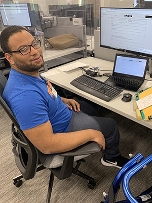 Project SEARCH graduate Anthony Degroot