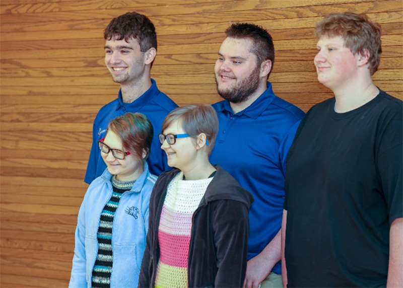 5 Project SEARCH interns
