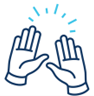 icon of hands clapping