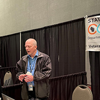 DOL Asst. Secretary for Veterans Employment and Training James Rodriguez and LVER Thomas Krystyn @ Wisconsin Veterans Chamber of Commerce